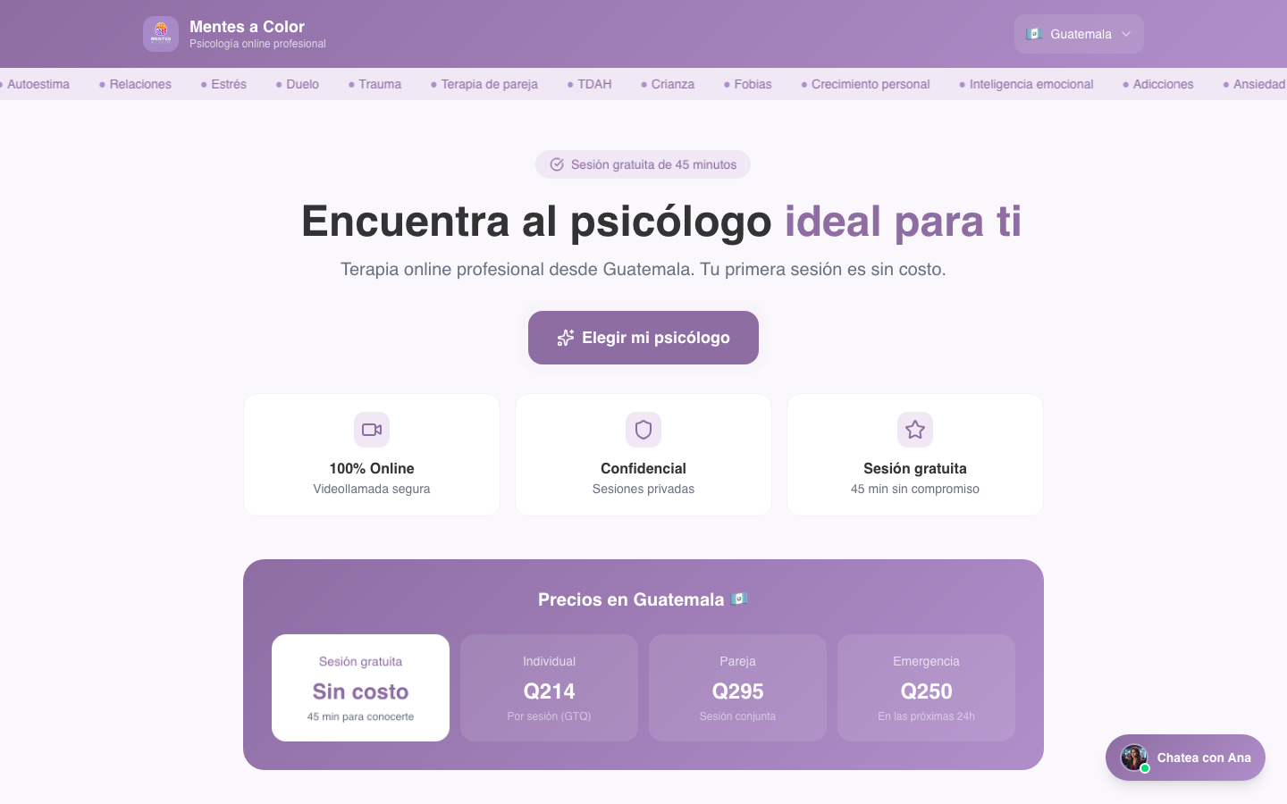 Booking